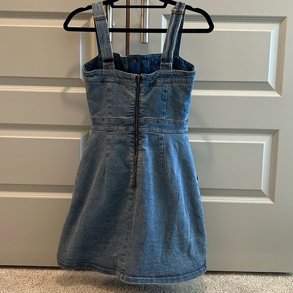 Kookai Australia Button Denim Dress - Picture 2 of 4